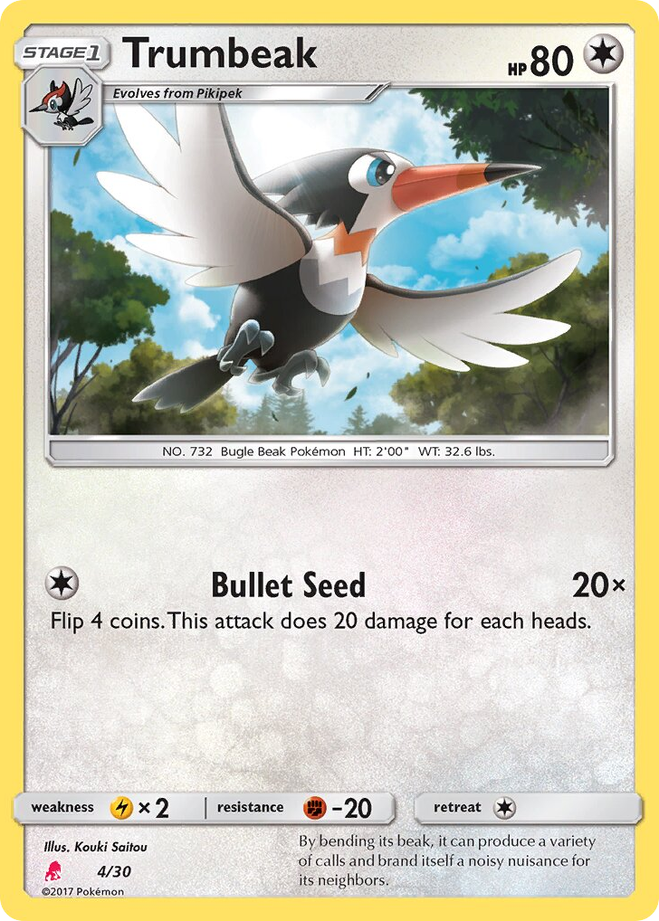 Trumbeak - 04/30 - SM Trainer Kit Lycanroc