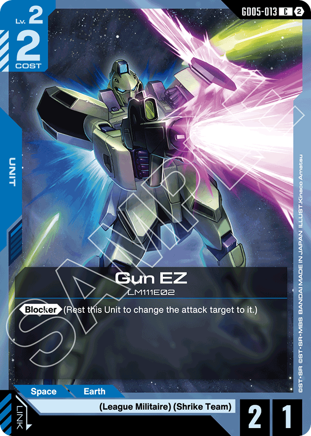 Gun EZ - GD05-013 - Common - Freedom Ascension