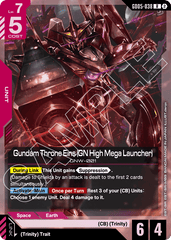Gundam Throne Eins (GN High Mega Launcher) - GD05-038 - Rare - Freedom Ascension