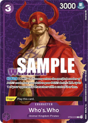 Who's.Who - ST04-010 - Common (Winner Stamp) - Animal Kingdom