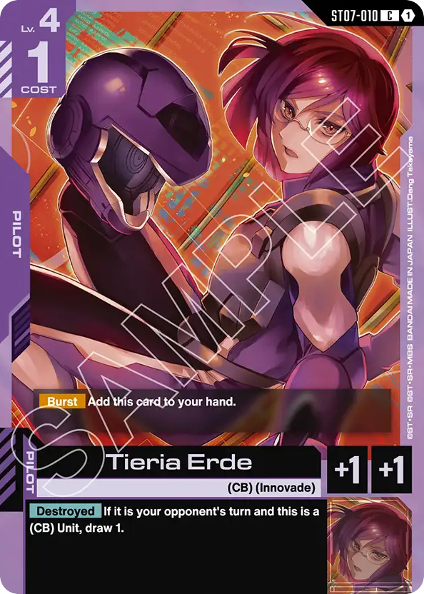 Tieria Erde - ST07-010 - Common - Celestial Drive
