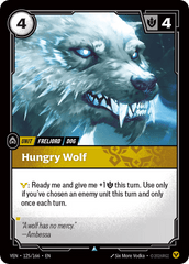 Hungry Wolf - 125/166 - Uncommon - Vendetta