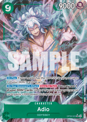 Adio - OP09-023 - Super Rare (Alternate Art) - Emperors In The New World