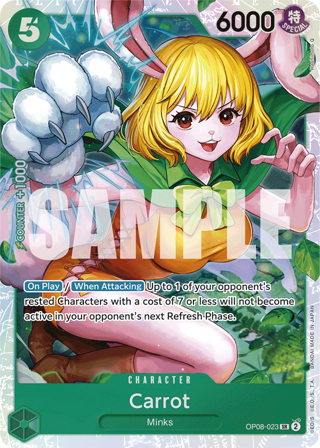 Carrot - OP08-023 - Super Rare - Two Legends
