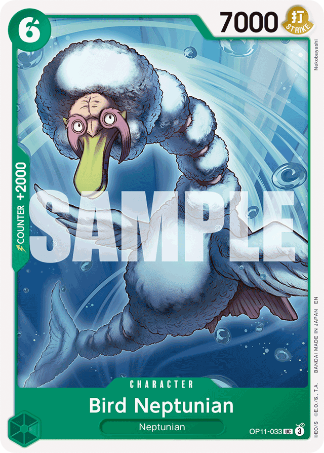Bird Neptunian - OP11-033 - Uncommon - A Fist Of Divine Speed