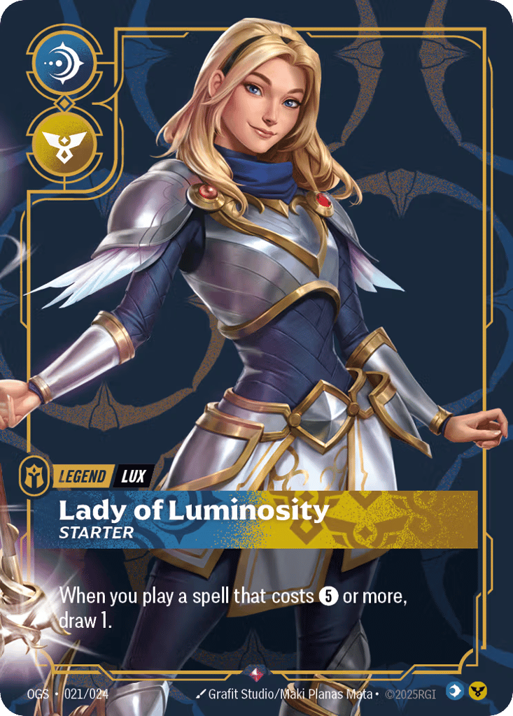 Lady Of Luminosity - Starter - 021/024 - Rare - Proving Grounds