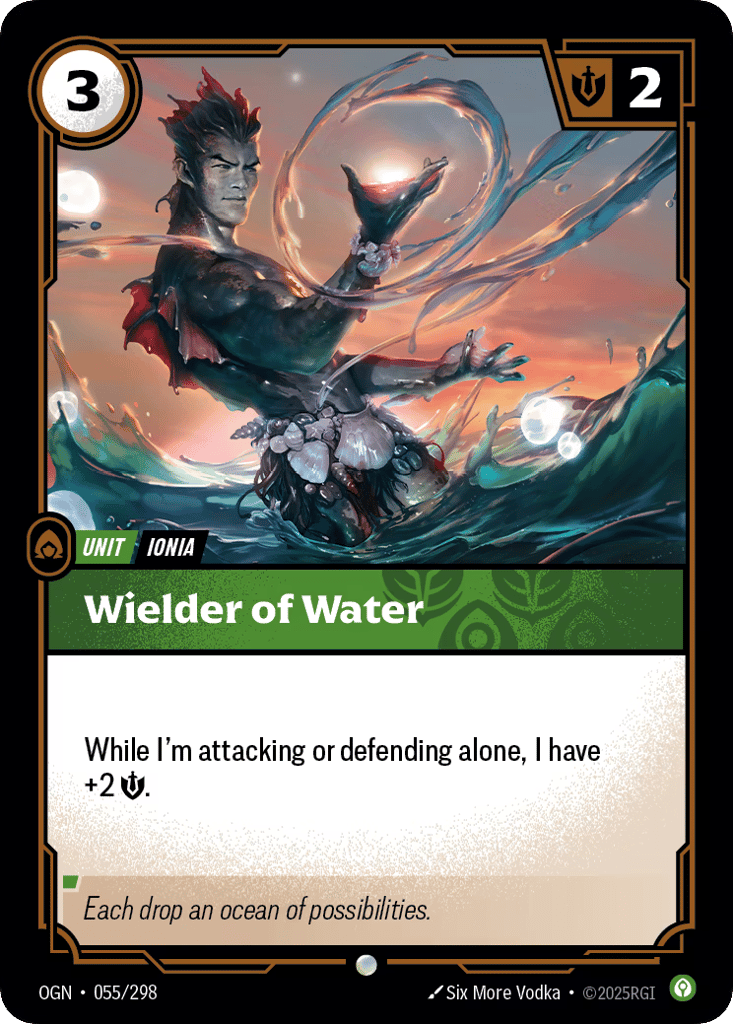 Wielder Of Water - 055/298 - Common - Origins