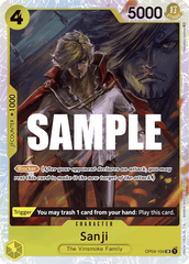 Sanji - OP04-104 - Super Rare - Kingdoms of Intrigue