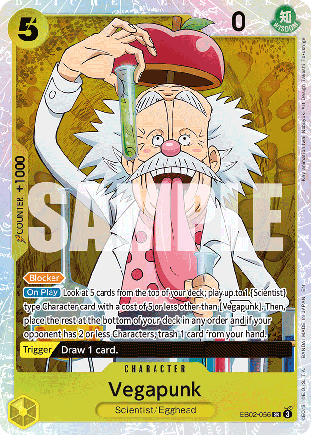 Vegapunk - EB02-056 - Super Rare - Anime 25th Collection