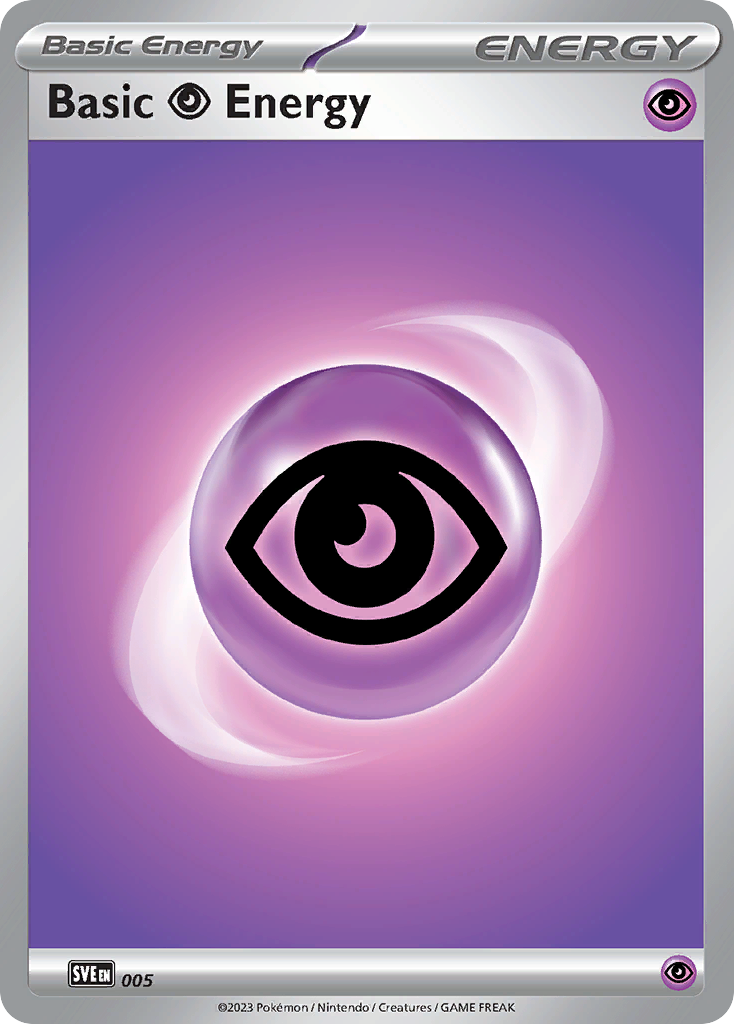 Basic Psychic Energy - 005 - Scarlet & Violet Energies