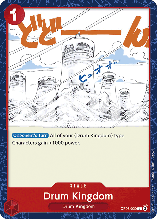 Drum Kingdom - OP08-020 - Common - Two Legends