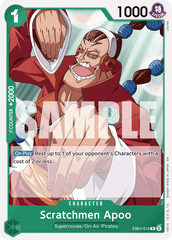 Scratchmen Apoo - EB01-015 - Rare (Starter Deck) - Memorial Collection