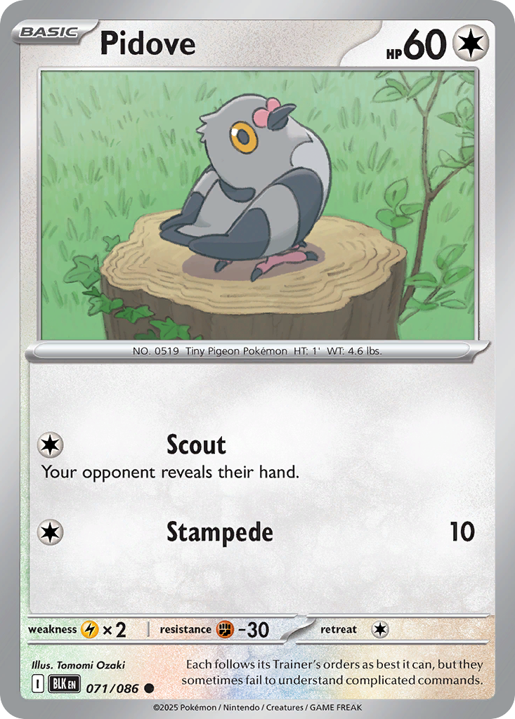 Pidove - 71/86 - Black Bolt