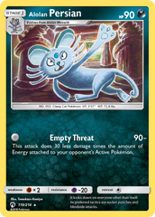 Alolan Persian - 119/214 - Lost Thunder