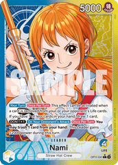 Nami - OP11-041 - Leader (Alternate Art) - A Fist Of Divine Speed