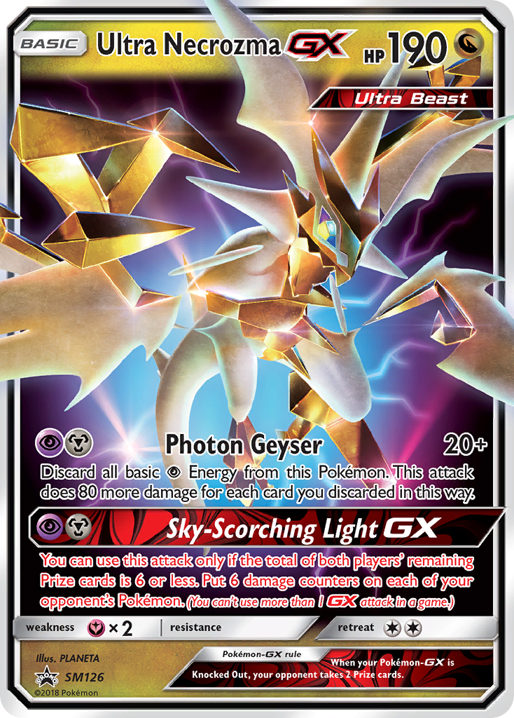 Ultra Necrozma-GX - SM126 - SM Black Star Promos