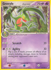 Grovyle δ - 019/100 - Crystal Guardians
