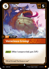 Voracious Gromp - 100/219 - Common - Unleashed