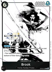 Brook - OP06-092 - Rare (Top Player Stamp Vol2) - Wings of the Captain