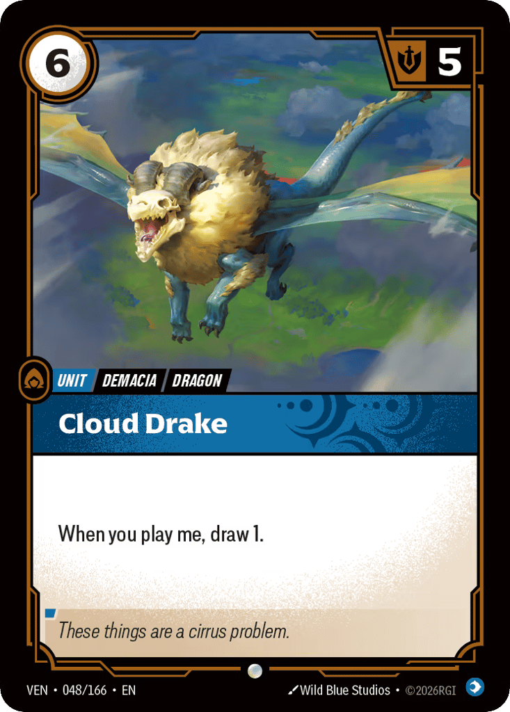 Cloud Drake - 048/166 - Common - Vendetta