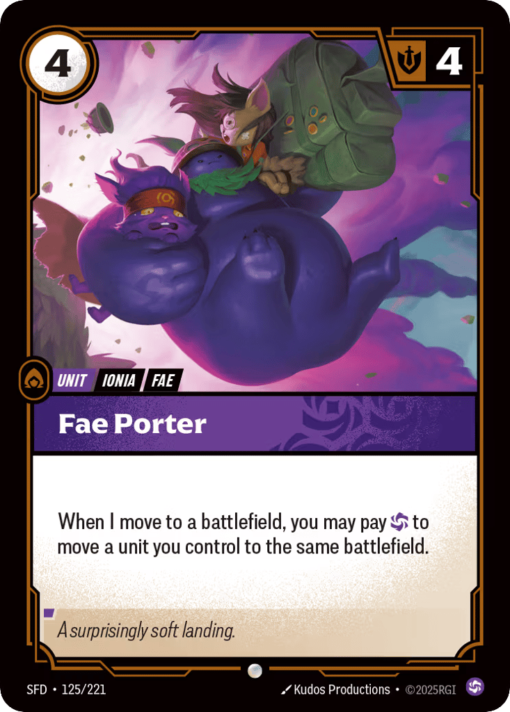 Fae Porter - 125/221 - Common - Spiritforged