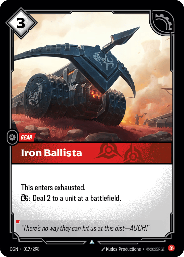 Iron Ballista - 017/298 - Uncommon - Origins