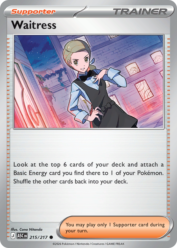 Waitress - 215/217 - Ascended Heroes