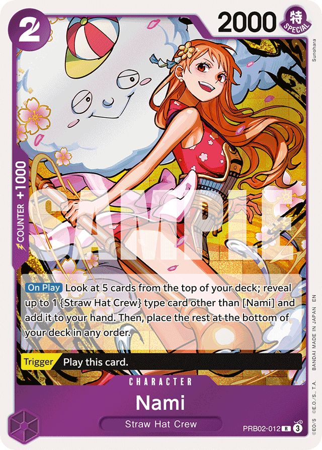 Nami - PRB02-012 - Rare - The Best Vol.2