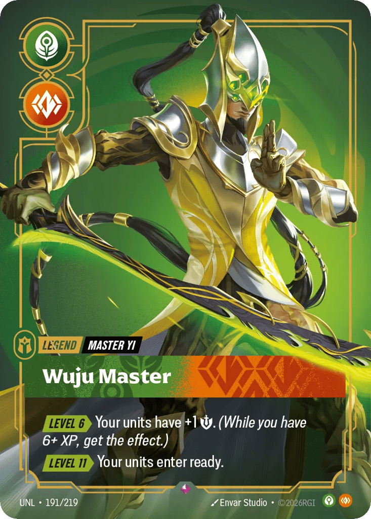 Wuju Master - 191/219 - Rare - Unleashed