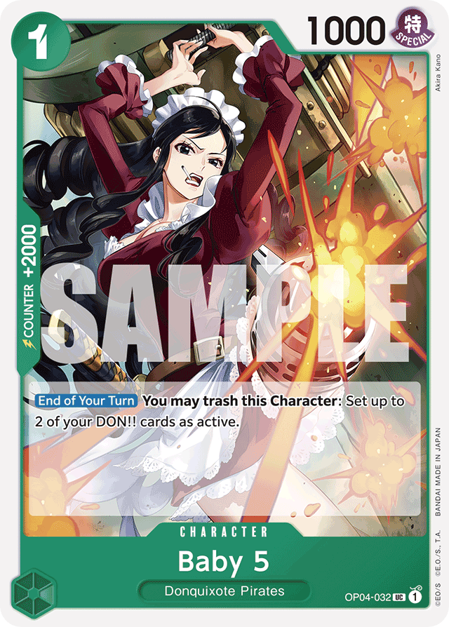 Baby 5 - OP04-032 - Uncommon (Reprint) - Kingdoms of Intrigue