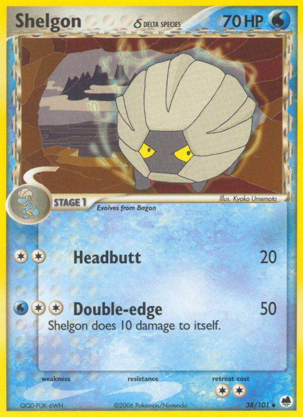 Shelgon δ - 038/101 - Dragon Frontiers