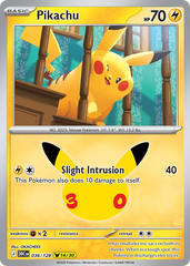 Pikachu - 036/128 - 30th Celebration