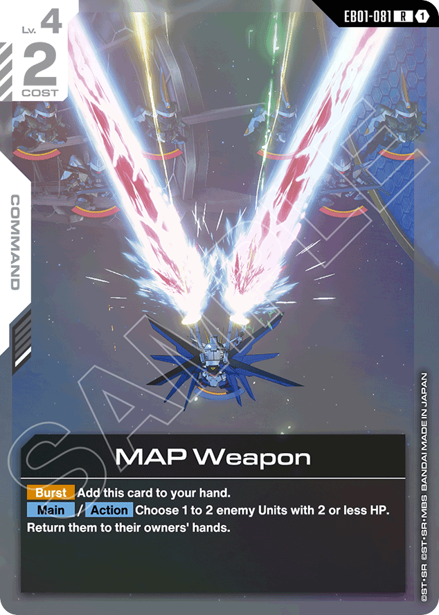 MAP Weapon - EB01-081 - Rare - Eternal Nexus