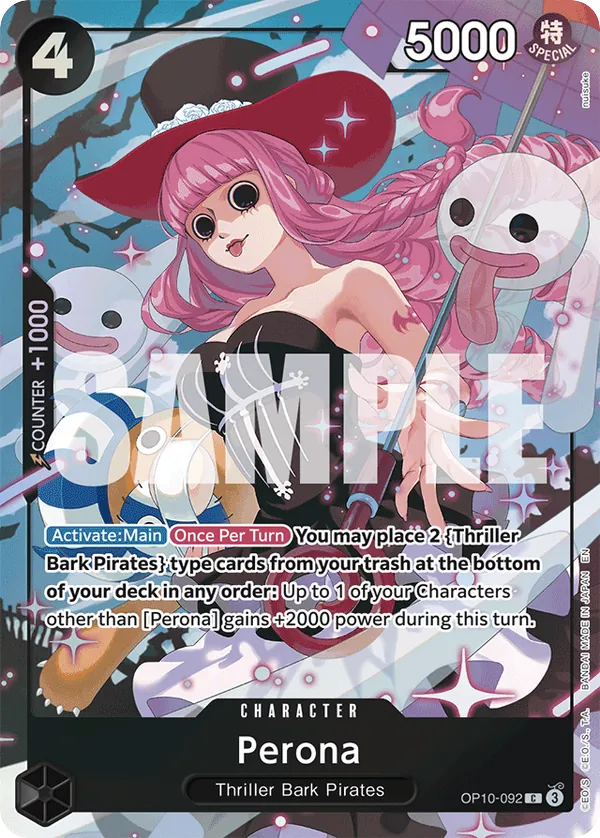 Perona - OP10-092 - Common (Best Selection Vol4Alt Art) - Royal Blood