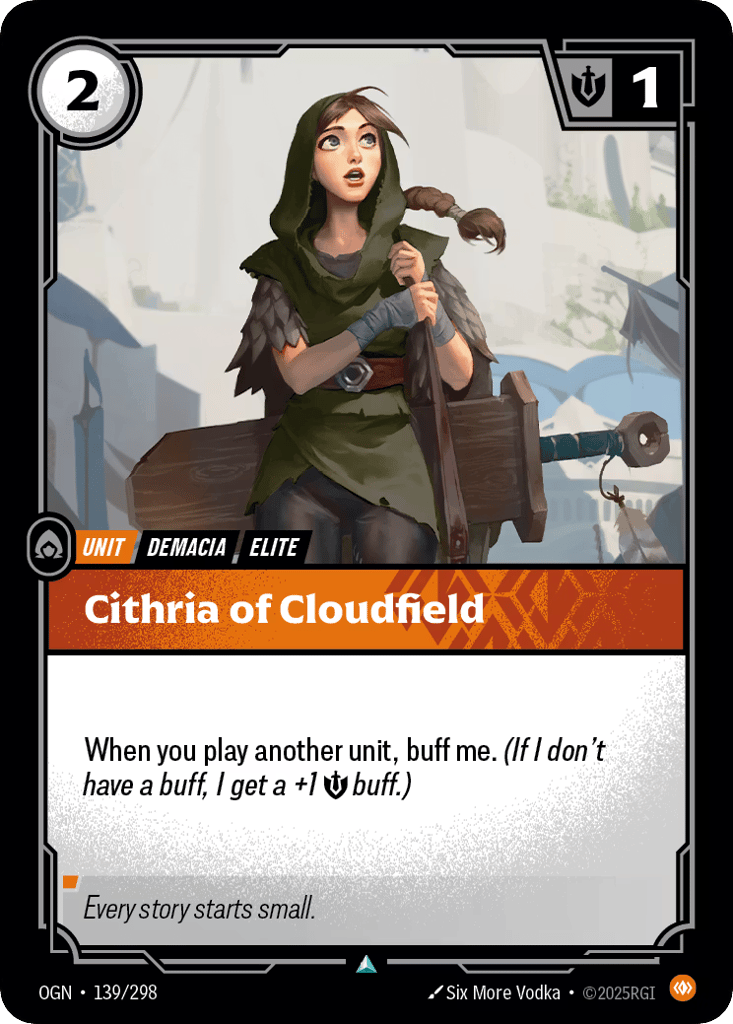 Cithria Of Cloudfield - 139/298 - Uncommon - Origins