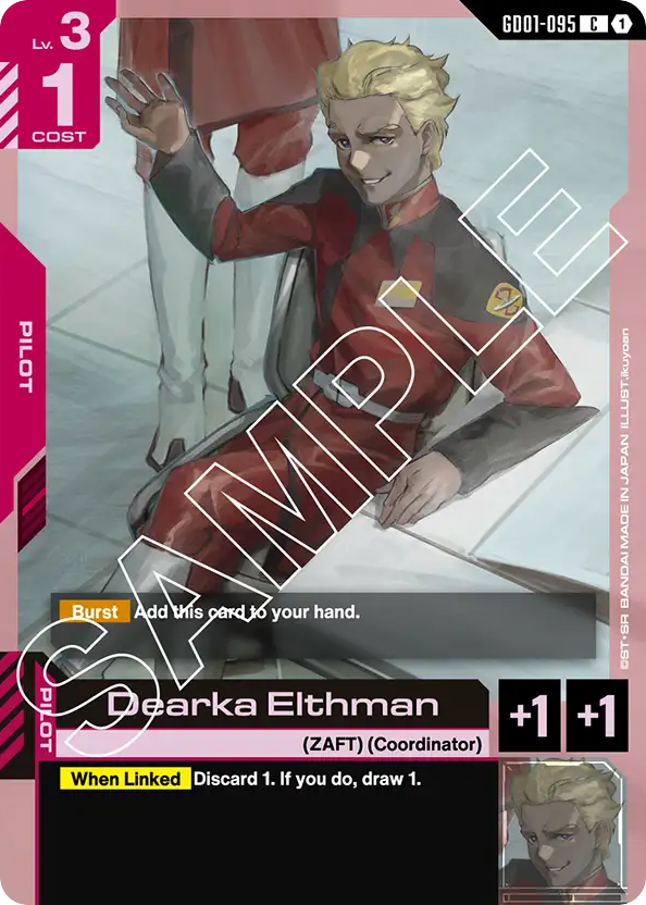 Dearka Elthman - GD01-095 - Common - Newtype Rising