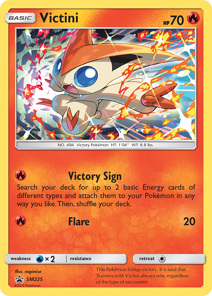 Victini - SM225 - SM Black Star Promos