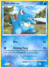 Totodile - 08/12 - DP Trainer Kit Manaphy