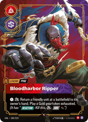Bloodharbor Ripper - 185/219 - Rare - Unleashed