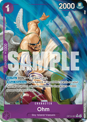 Ohm - OP15-061 - Rare (Alternate Art) - Adventure on Kami's Island