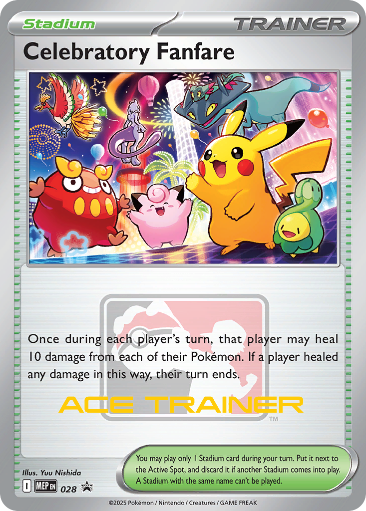 Celebratory Fanfare - 028 - Mega Evolution Black Star Promos