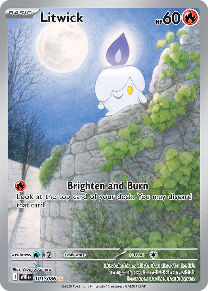 Litwick - 101/86 - White Flare
