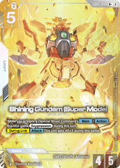 Shining Gundam (Super Mode) - GD05-068 - Rare (Alternate Art) - Freedom Ascension