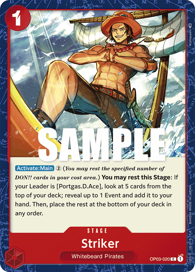 Striker - OP03-020 - Common - Pillars of Strength