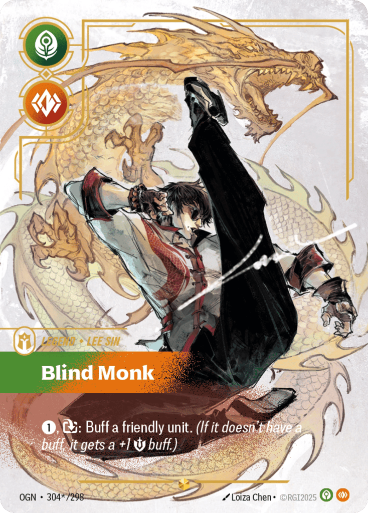 Blind Monk - 304*/298 - Showcase - Origins