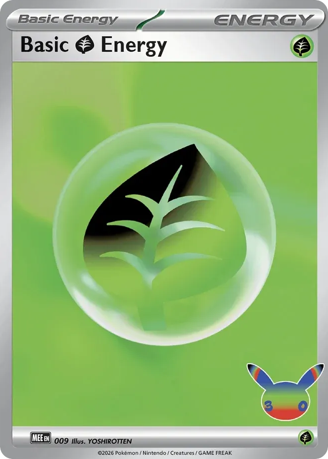 Basic Grass Energy - 009 - Mega Evolution Energies