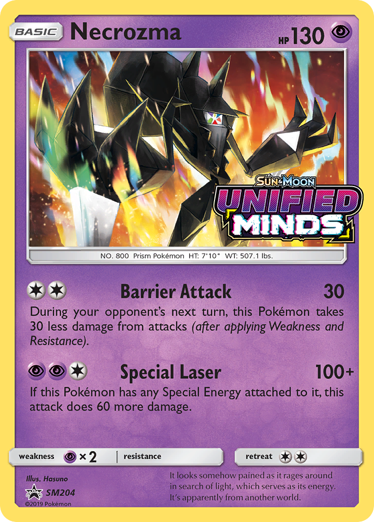 Necrozma - SM204 - SM Black Star Promos