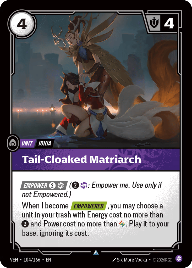 Tail-cloaked Matriarch - 104/166 - Uncommon - Vendetta