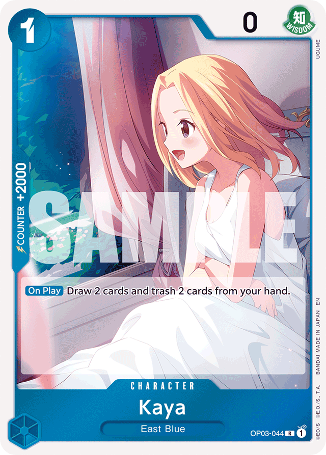 Kaya - OP03-044 - Rare (Reprint) - Pillars of Strength