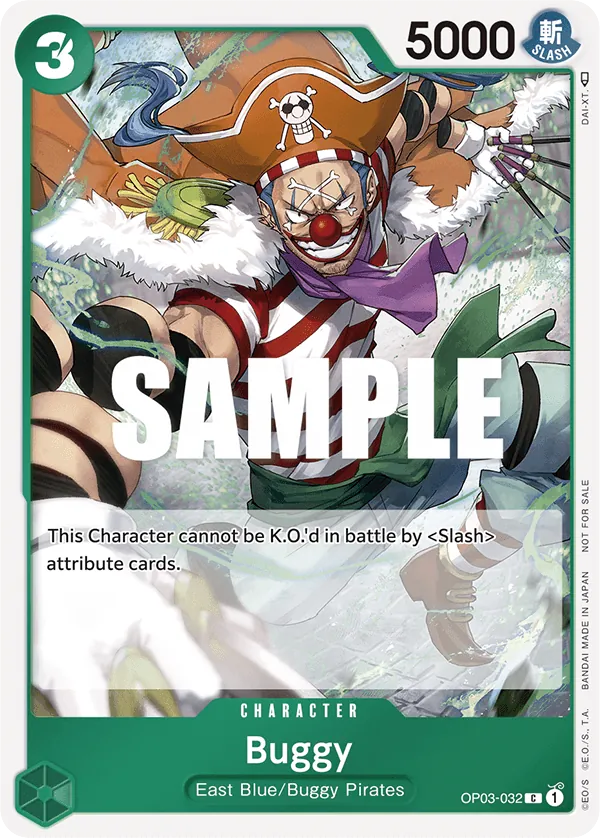 Buggy - OP03-032 - Common (Dash Pack Alt Art) - Pillars of Strength